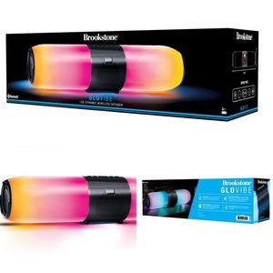 Brookstone GLOVIBE LED dynamic wireless speaker
